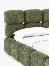 Bom Plus Çift Kişilik Karyola Yeşil Teddy