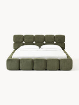 Bom Plus Çift Kişilik Karyola Yeşil Teddy