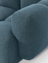 Bom Plus Köşe Koltuk Gri Mavi Bukle