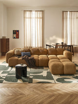 Bom Plus Köşe Koltuk Hardal Teddy