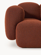 Bom Plus Köşe Koltuk Terakota Bukle