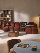 Bom Plus Köşe Koltuk Terakota Bukle