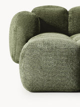 Bom Plus Köşe Koltuk Yeşil Teddy