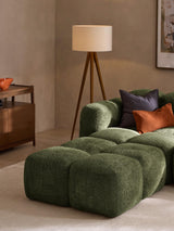 Bom Plus Köşe Koltuk Yeşil Teddy