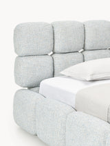 Bom Plus Tek Kişilik Karyola Açık Mavi Bukle