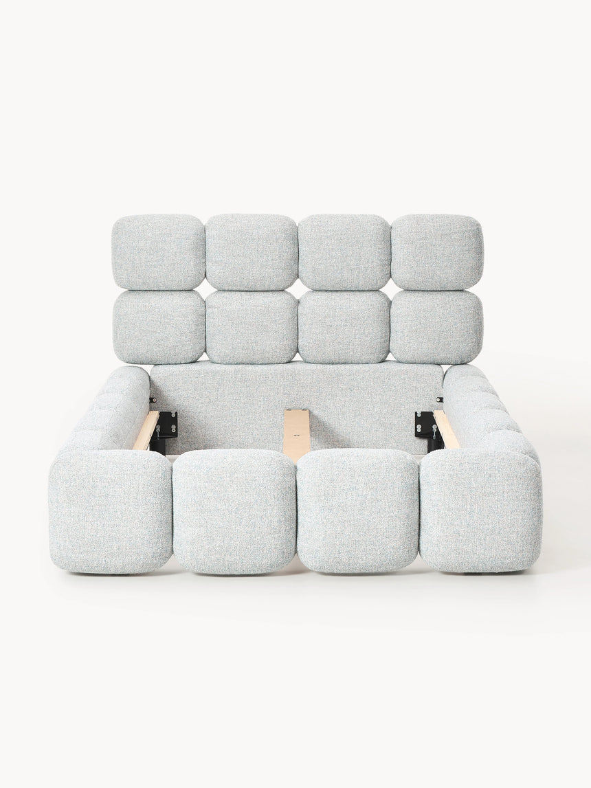 Bom Plus Tek Kişilik Karyola Açık Mavi Bukle