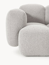 Bom Tekli Koltuk Gri Bukle