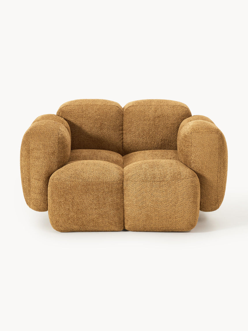 Bom Tekli Koltuk Hardal Teddy