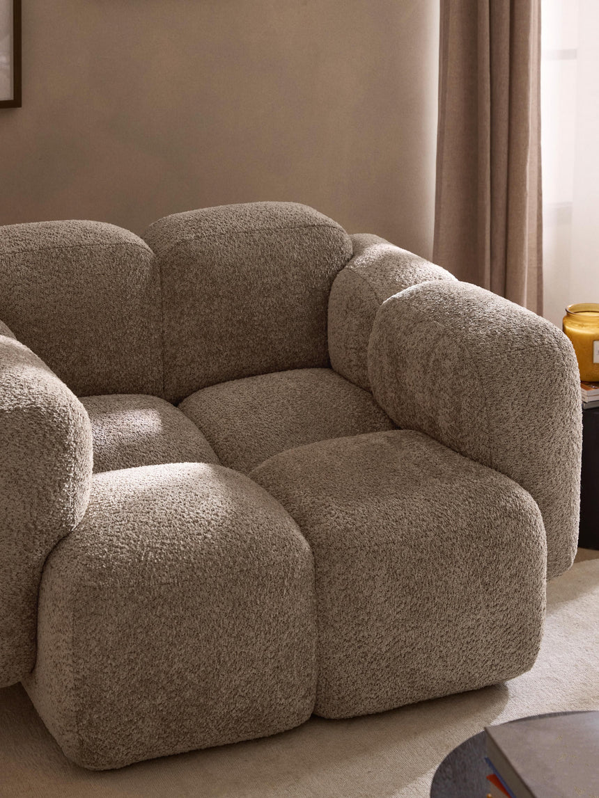 Bom Tekli Koltuk Kahve Teddy