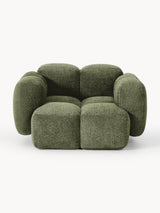 Bom Tekli Koltuk Yeşil Teddy