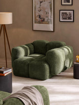 Bom Tekli Koltuk Yeşil Teddy