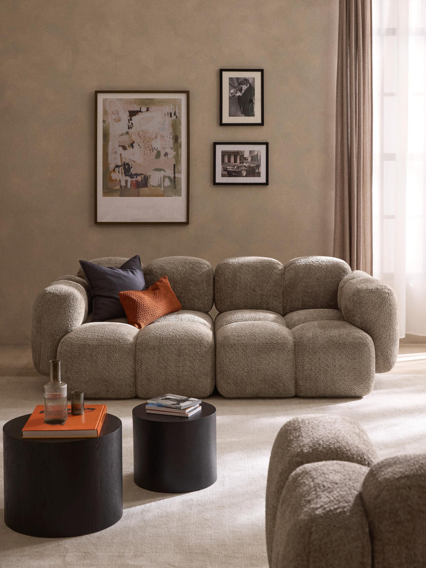 Bom Üçlü Koltuk Kahve Teddy