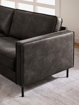 Brooks Big Köşe Koltuk Gri Kahve