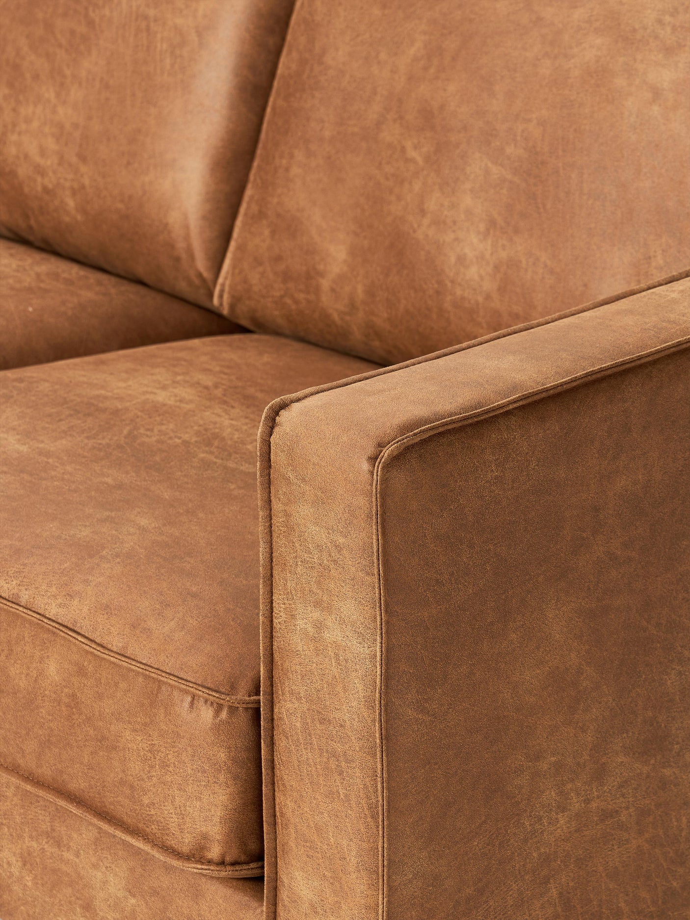 Brooks Big Köşe Koltuk Taba Kahve