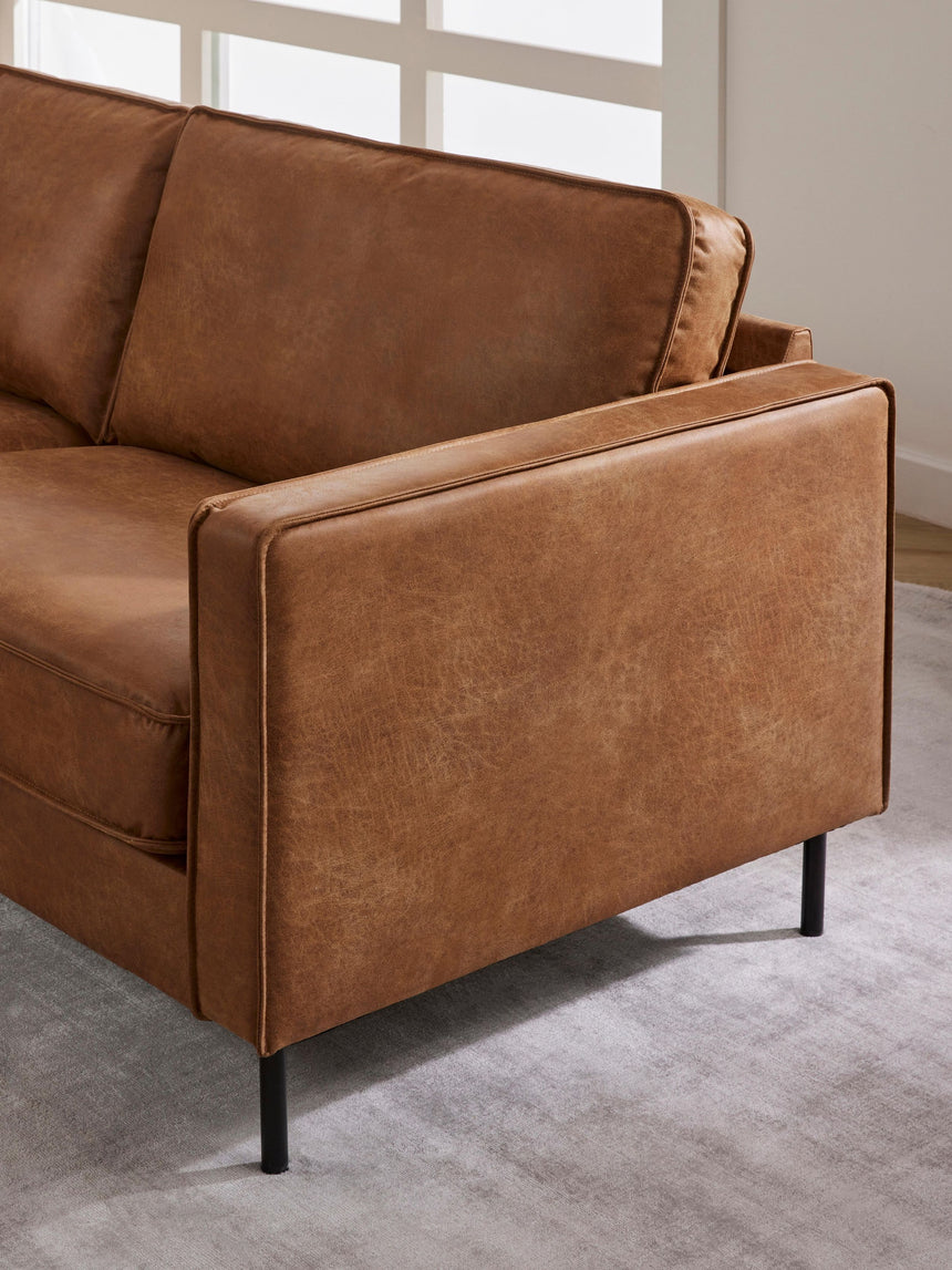 Brooks Big Köşe Koltuk Taba Kahve