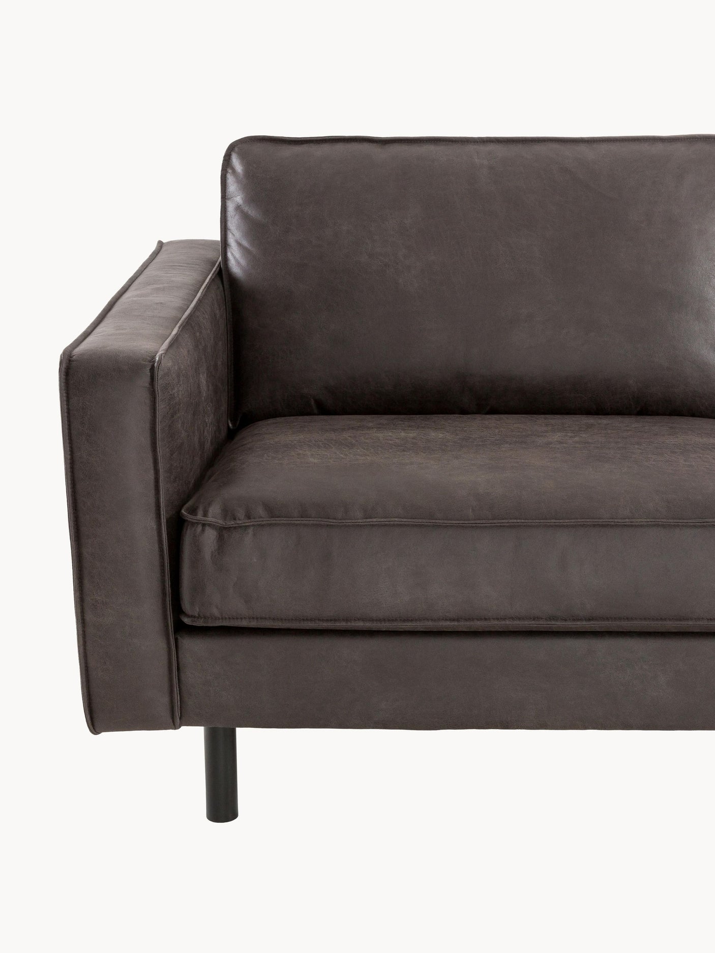 Brooks Dörtlü Koltuk Gri Kahve