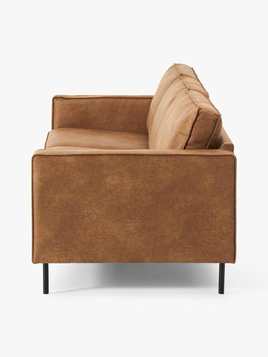 Brooks Dörtlü Koltuk Taba Kahve