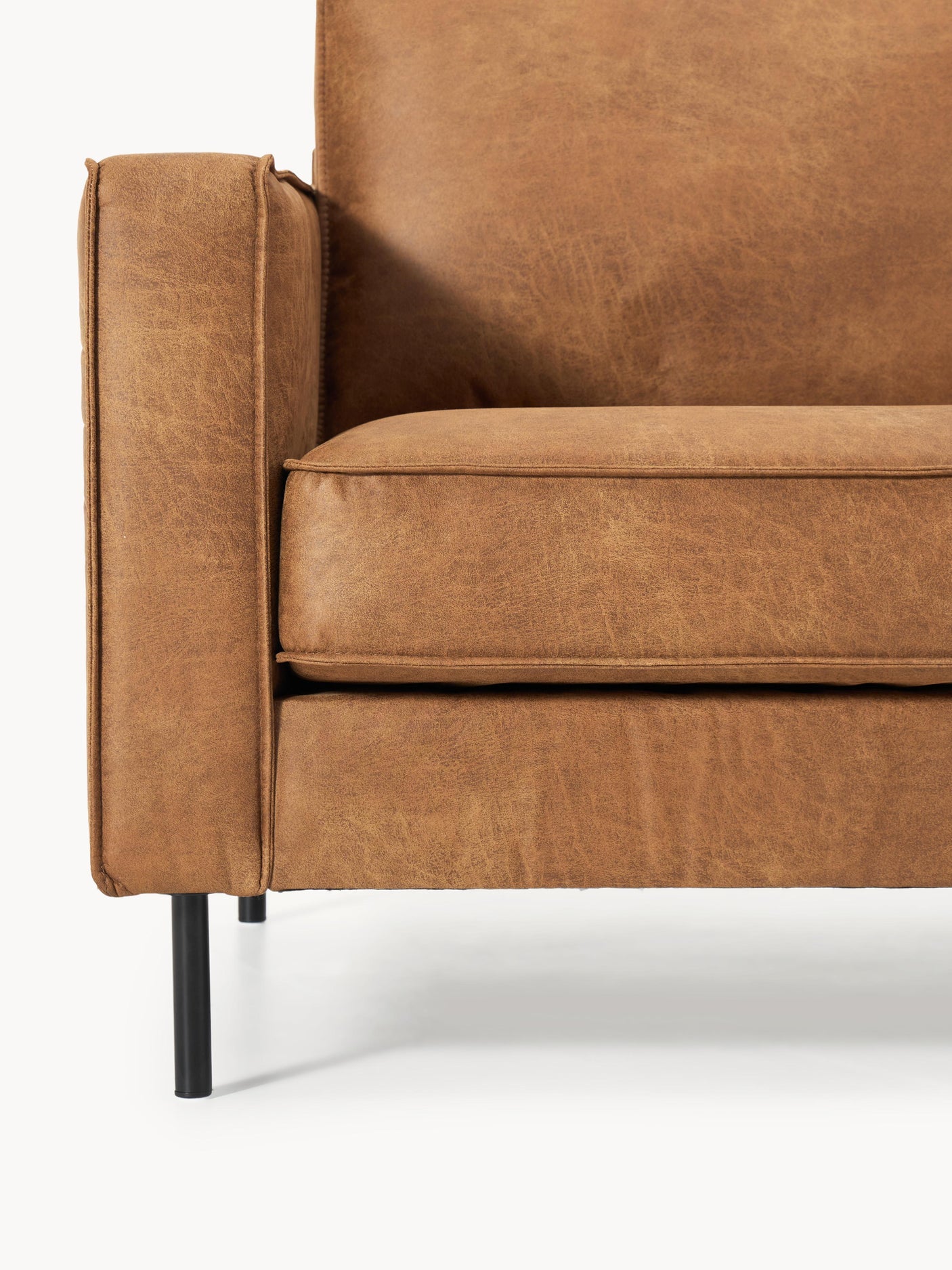 Brooks Dörtlü Koltuk Taba Kahve