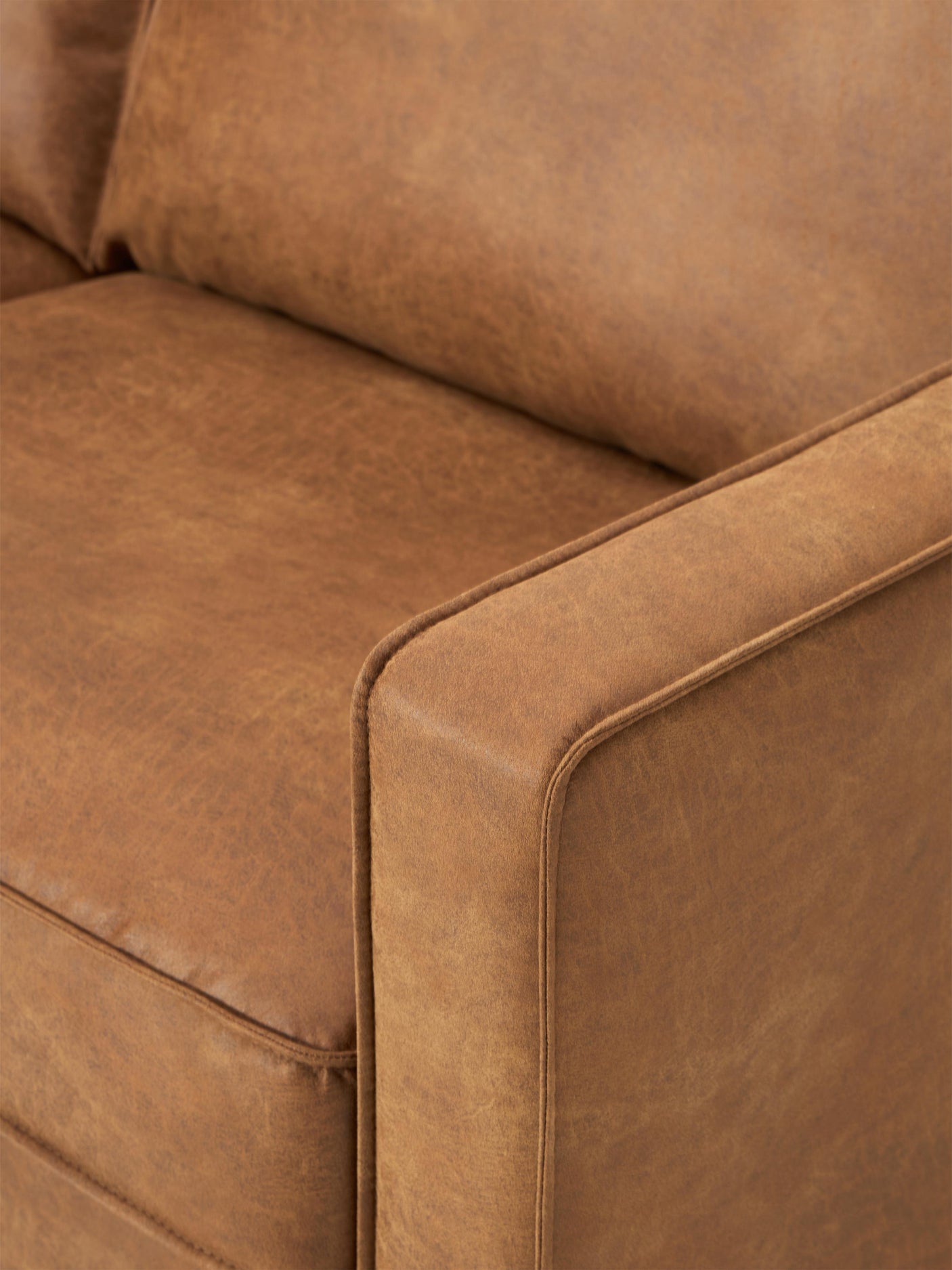 Brooks Dörtlü Koltuk Taba Kahve