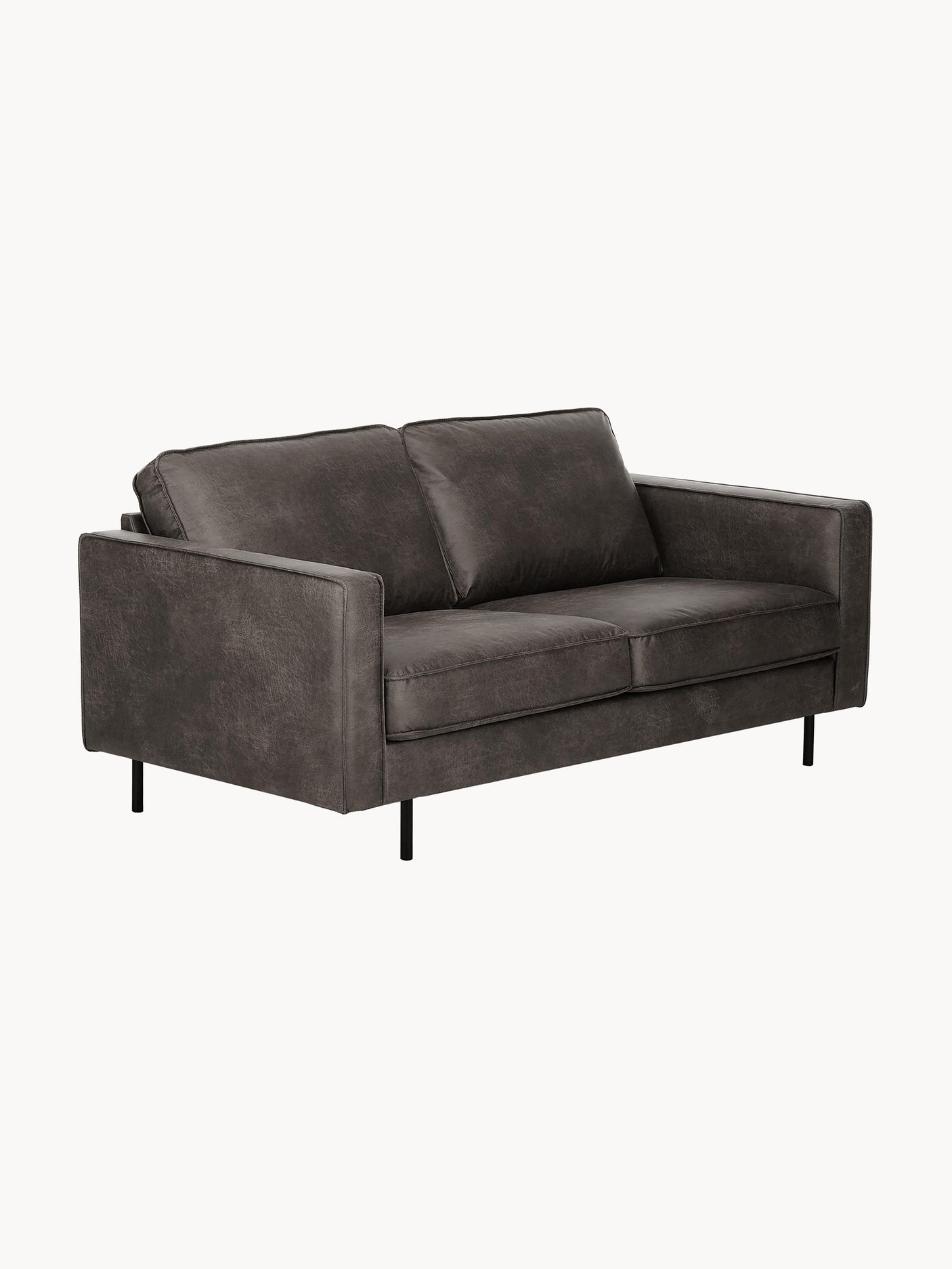 Brooks İkili Koltuk Gri Kahve