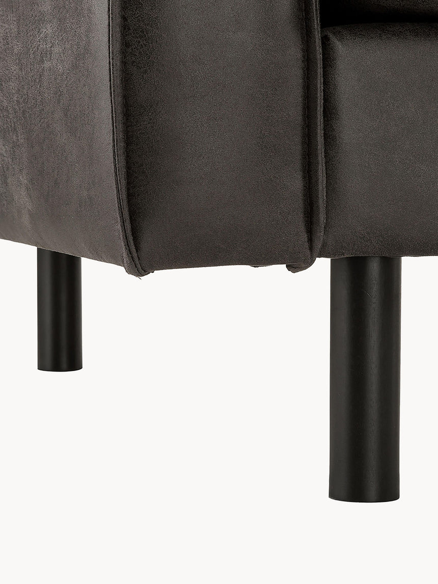 Brooks İkili Koltuk Gri Kahve