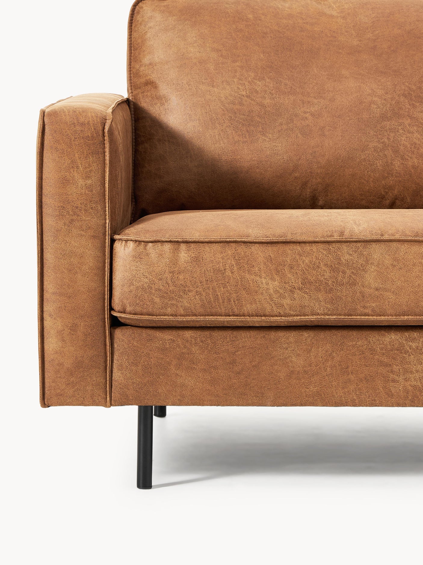 Brooks İkili Koltuk Taba Kahve