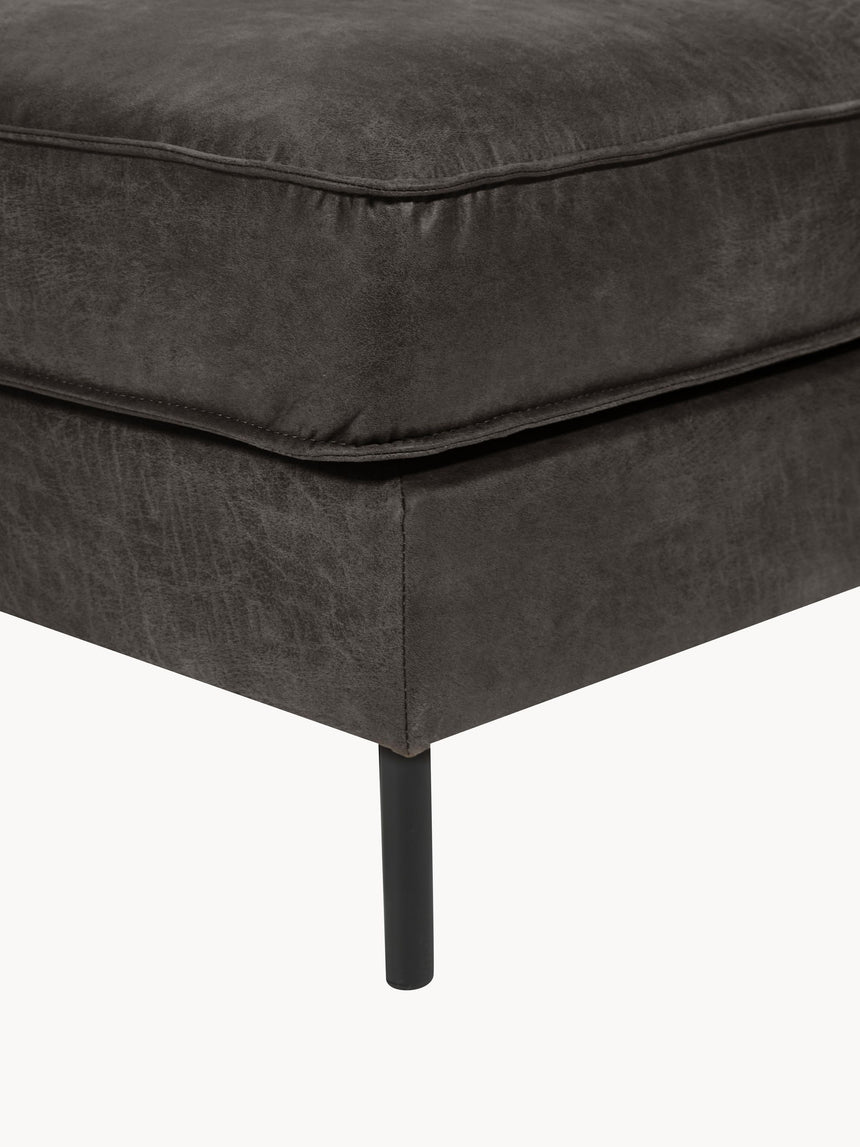 Brooks Köşe Koltuk Gri Kahve