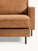 Brooks Köşe Koltuk Taba Kahve