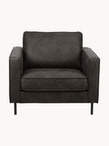 Brooks Tekli Koltuk Gri Kahve