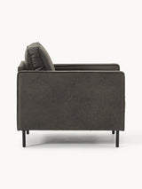 Brooks Tekli Koltuk Gri Kahve