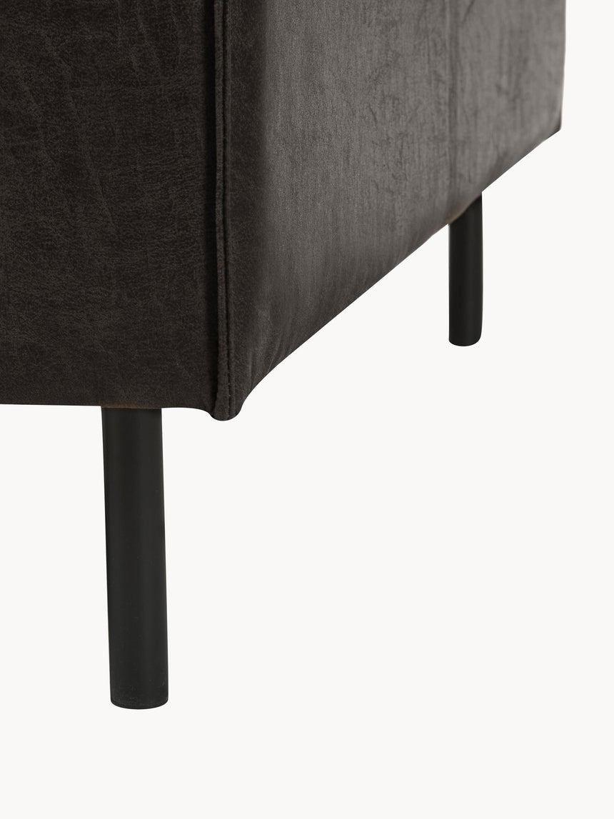 Brooks Tekli Koltuk Gri Kahve