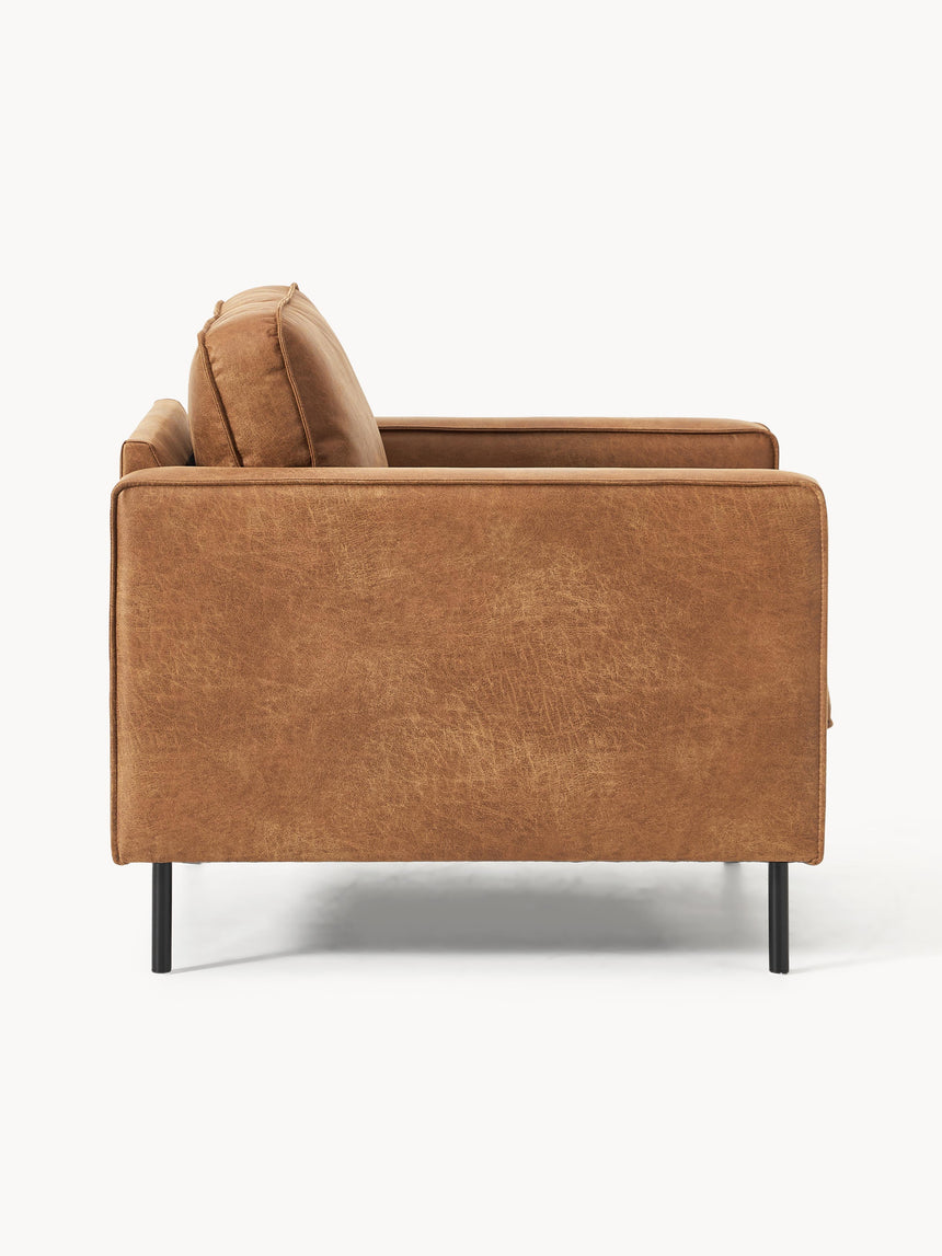 Brooks Tekli Koltuk Taba Kahve