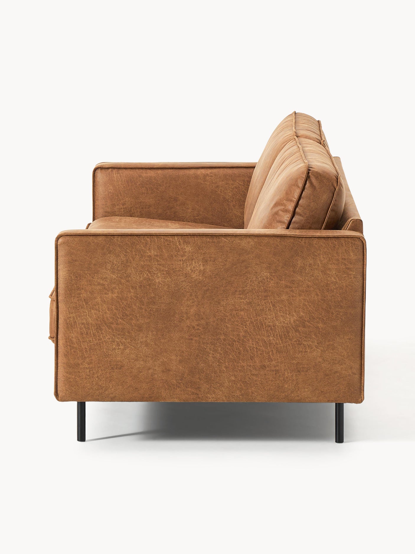 Brooks Üçlü Koltuk Taba Kahve