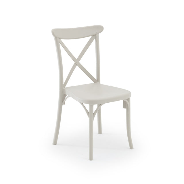 Capri Polipropilen Sandalye Bej