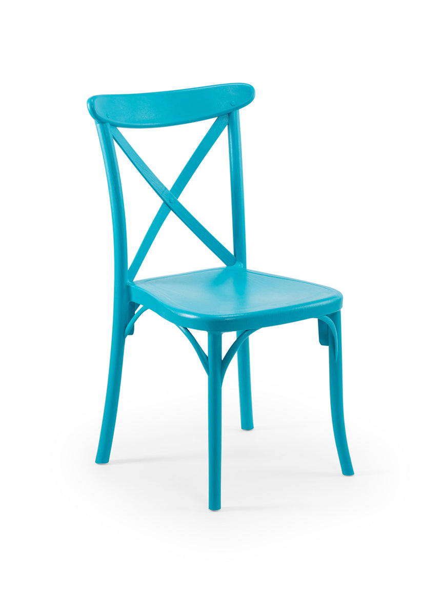 Capri Polipropilen Sandalye Turkuaz