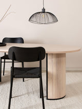 Chelsea Ahşap Yemek Masası Beyaz Meşe