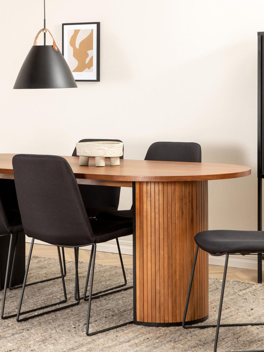 Chelsea Ahşap Yemek Masası Ceviz