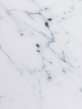 Ciks Beyaz Mermer Görünümlü Cam Tablalı Metal Ayaklı Dresuar Altın