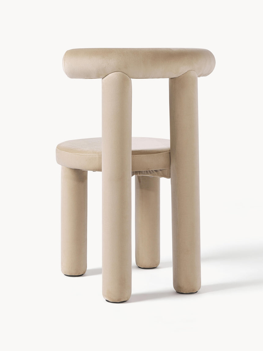 Clio Kumaş Sandalye Bej