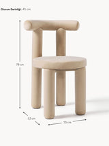 Clio Kumaş Sandalye Bej