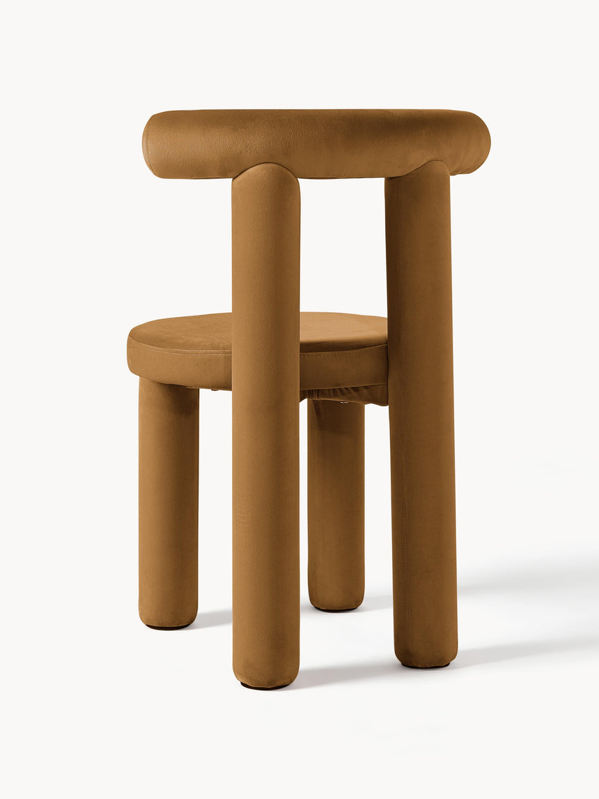 Clio Kumaş Sandalye Kahve