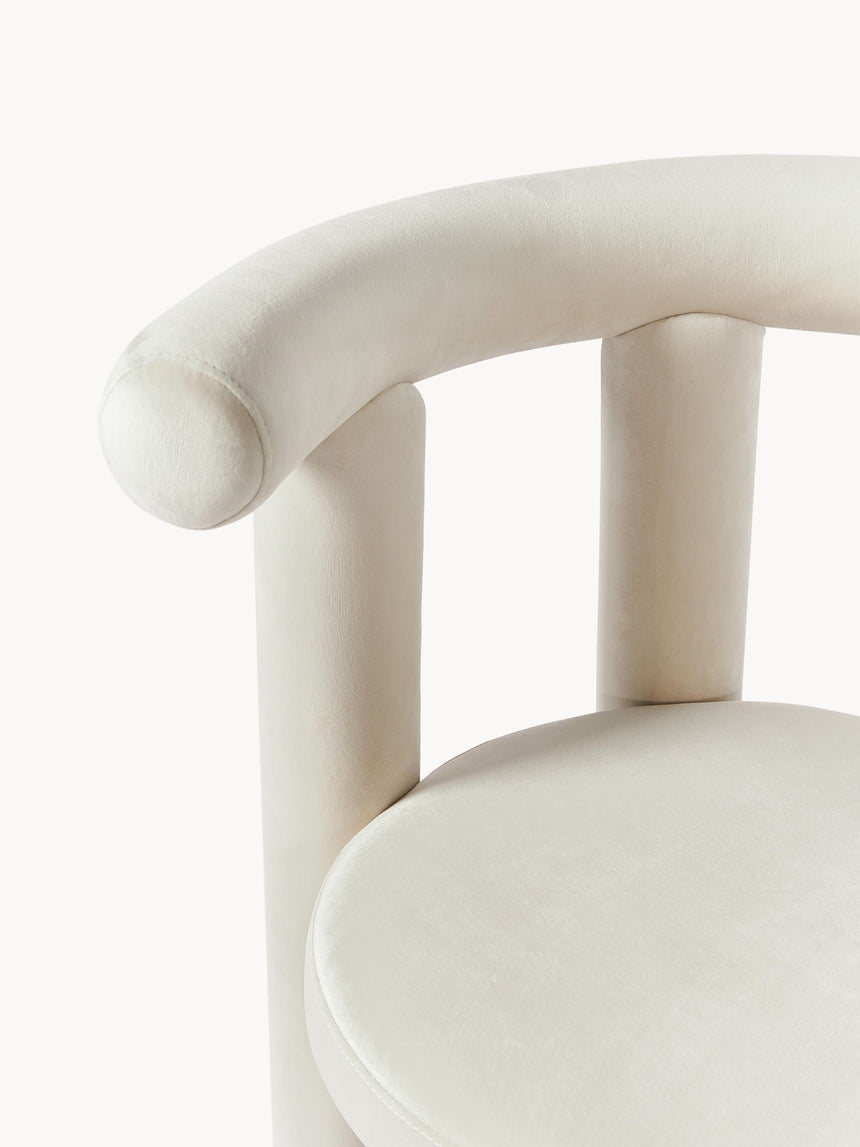 Clio Kumaş Sandalye Krem