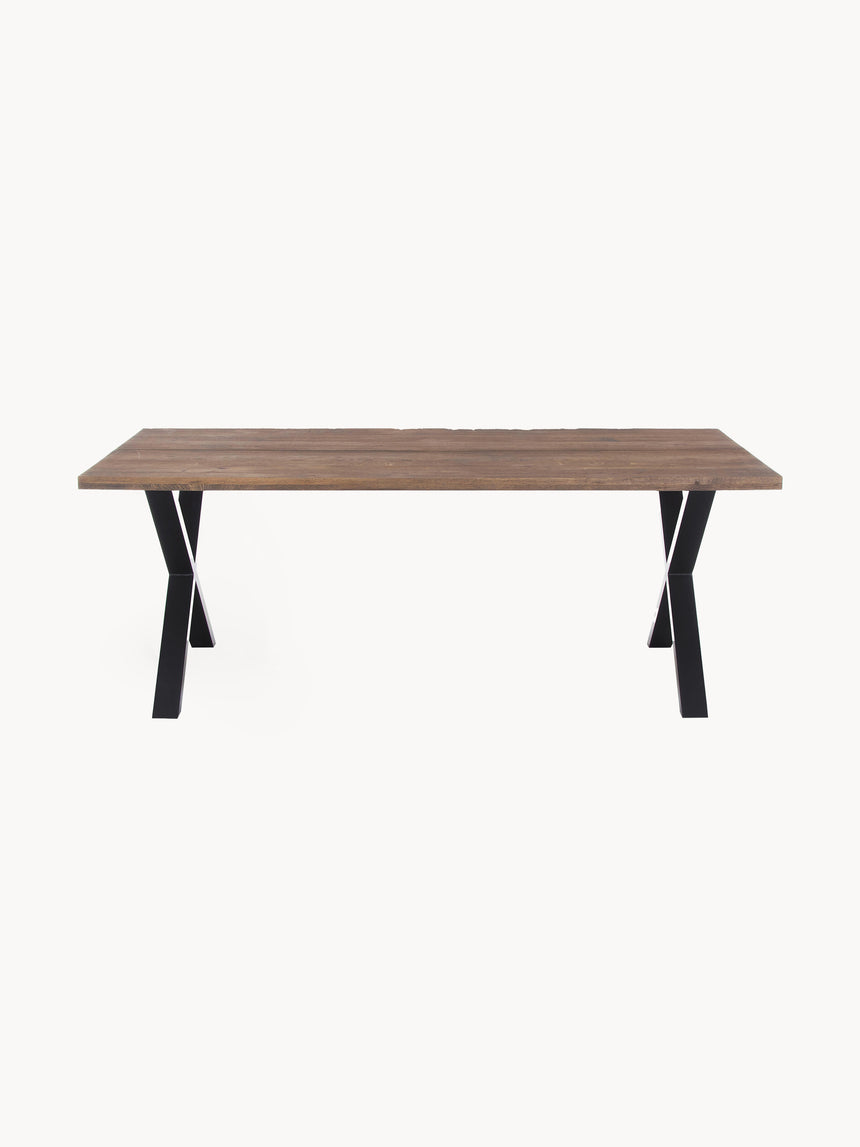 Crea Ahşap Yemek Masası Füme Meşe