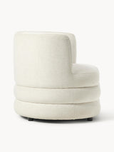 Daisy Puf Tekli Koltuk Kırık Beyaz