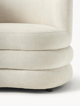 Daisy Puf Tekli Koltuk Kırık Beyaz