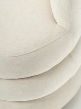 Daisy Puf Tekli Koltuk Kırık Beyaz