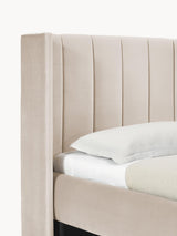 Dart Tek Kişilik Karyola Bej