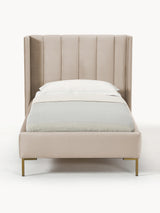 Dart Tek Kişilik Karyola Boz Kahverengi