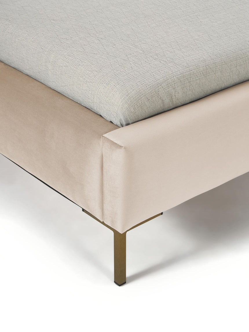 Dart Tek Kişilik Karyola Boz Kahverengi