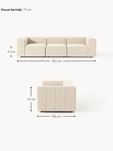 Deko Dörtlü Koltuk Açık Bej Bukle